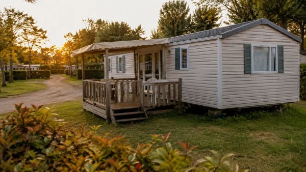 La durée de vie réelle d'un mobil-home en camping